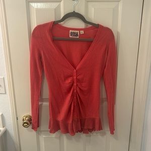 Pink Rosie Neira (anthropologie) sweater